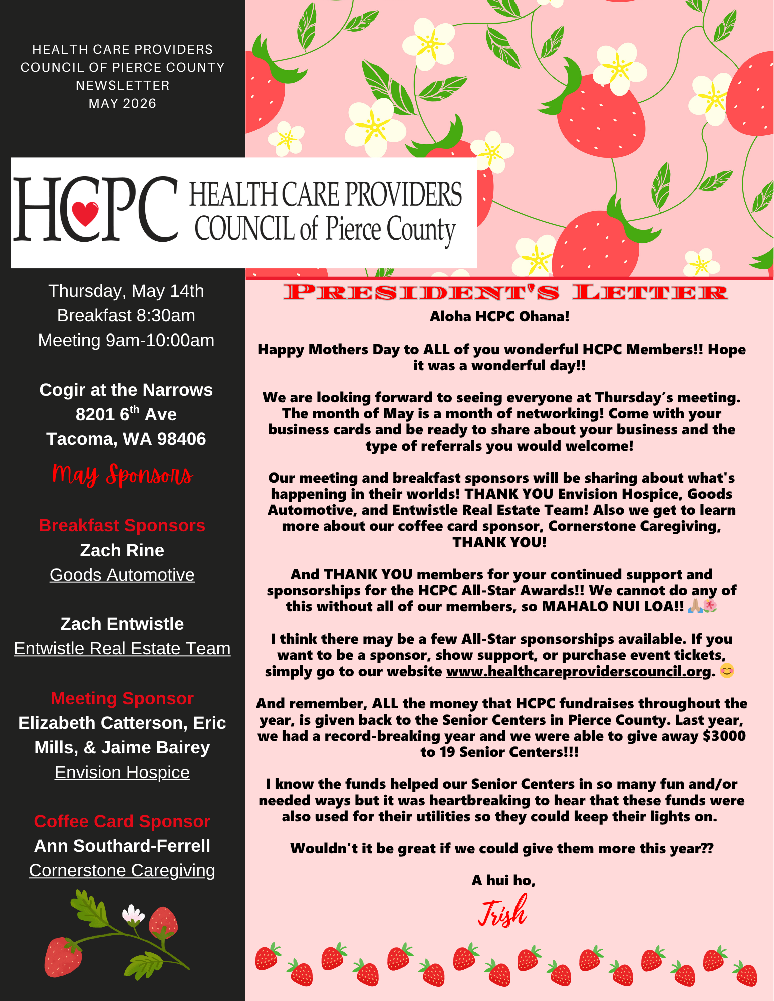 HCPC May 2026 Newsletter